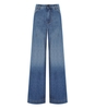 MAX MARA WEEKEND VEGA LIGHT BLUE WIDE LEG JEANS