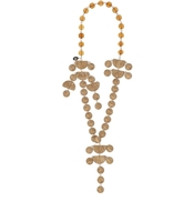 MAX MARA WEEKEND ZAMA BEIGE NECKLACE