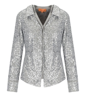 STINE GOYA GREY SEQUINS SHIRT