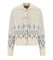 STINE GOYA RYLEE OFF-WHITE CARDIGAN