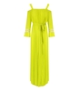 TWINSET LIGHT LEMON PLEATED JUMPSUIT