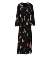 VESTIDO LARGO BOUQUET NEGRO TWINSET