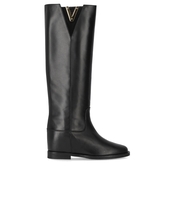 VIA ROMA 15 SANTA MONICA BLACK HIGH BOOT
