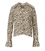 WEILI ZHENG BEIGE GEFLECKTES HEMD