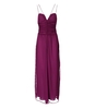 WEILI ZHENG VIOLETT CHIFFON JUMPSUIT