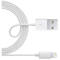 ELIP1MTW cavo Lightning 1 m Bianco