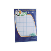 Export - etichette - satinata - 40 etichette - 75 x 56 mm e-7556