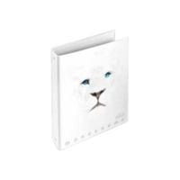 Quaderno Monocromo - quaderno ad anelli - per a4 - bianco 023091230