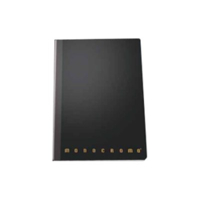 Quaderno Monocromo Filo Singer 220 x 280 mm Righe 1R 80 Fogli - Confez. 5 pz - Nero