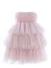 Abito "Crystal Tulle Ruffle"