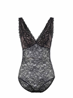 Body Twin Set in pizzo valencienne