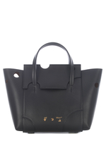 Borsa OFF-White "burrow tote 25" in pelle