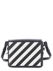 Borsa OFF-White "Diag Flap" in pelle