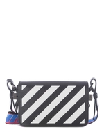 Borsa OFF-White "Diag Flap" in pelle