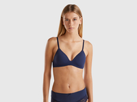 Benetton,  Reggiseno Push Up,  size,  Blu Scuro,  Donna