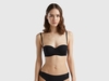 Benetton,  Regiseno Push Up A Fascia,  size 2°,  Nero,  Donna