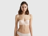 Benetton,  Regiseno Push Up A Fascia,  size 3°,  Rosa Tenue,  Donna