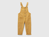 Benetton,  Salopette Con Tasche E Bottoni,  size 104,  Cammello,  Bambini