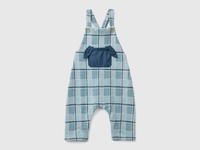 Benetton,  Salopette Jacquard Principe Di Galles,  size 50,  Multicolore,  Bambini