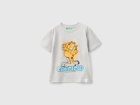 Benetton,  T-shirt Garfield ©2024 By Paws,  Inc.,  size 82,  Grigio Chiaro,  Bambini