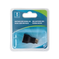 Adattatore mini HDMI maschio a HDMI femmina