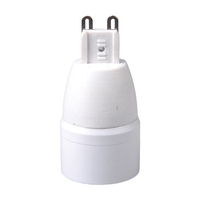 Adattatore Portalampada da G9 a E14 Bianco 250V
