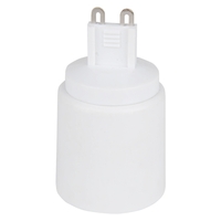 Adattatore Portalampada da G9 a E27 Bianco 250V