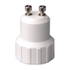 Adattatore Portalampada da GU10 a E14 Bianco 250V