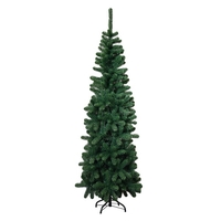 Albero di Natale Slim Cortina 150 cm verde