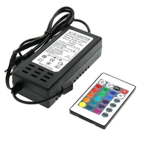 Alimentatore per striscia led RGB 60W 24V DC 5A Trasformatore Plug&