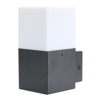 Applique esterno Praga bianco impermeabile IP54 1 x GU10