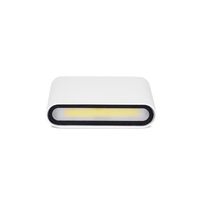 Applique Led 10W IP65 per esterno ed interno Slim Bianco Freddo 6000K