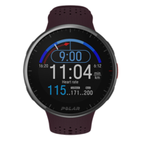 Polar Pacer Pro,  Running watch con GPS,  Autumn Maroon