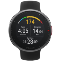 Polar Vantage V2,  Sportwatch multisport premium,  Nero e nero
