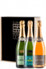 2 Louis Lamar Blanc De Blancs 2012 + 1 Louis Lamar Oenotheque 2007 (Cassetta In Legno)
