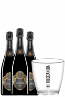 3 Bottiglie Franciacorta DOCG Freccianera Brut 2019 Fratelli Berlucchi + OMAGGIO glacette Bernabei & Freccianera