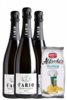 3 Franciacorta DOCG Fario Brut + Amica Chips Rosmarino Alfredo