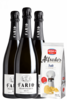 3 Franciacorta DOCG Fario Brut + Amica Chips Sale Marino Alfredo