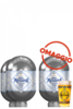4 Fusti Birra Messina Cristalli Di Sale Blade 8 Litri + 1 OMAGGIO + 6 bicchieri Messina 20cl