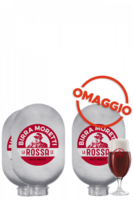 4 Fusti Moretti La Rossa Blade 8 Litri + 1 OMAGGIO + 6 bicchieri Moretti La Rossa 20cl