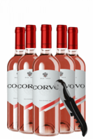 6 Bottiglie Corvo Rosa 2022 Duca Di Salaparuta + OMAGGIO 1 cavatappi Duca Di Salaparuta