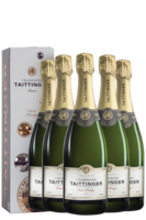 6 Bottiglie Cuvée Prestige Brut Taittinger 75cl (Astucciato)
