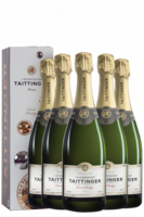 6 Bottiglie Cuvée Prestige Brut Taittinger 75cl (Astucciato)