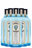 6 Bottiglie Gin Bombay Sapphire 70cl