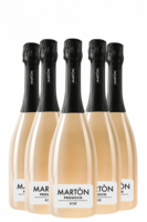 6 Bottiglie Prosecco DOC Rosé Brut 2023 Martòn