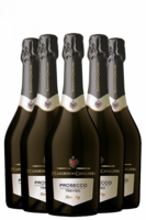 6 Bottiglie Prosecco DOC Treviso Extra Dry Maschio Dei Cavalieri