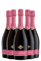 6 Bottiglie Spumante Di Lambrusco Ottocentorosa Extra Dry 2018 Albinea Canali