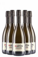 6 Bottiglie Vino Spumante Blanc De Noir Brut Millesimato 2023 Martòn