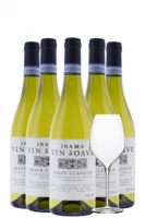 6 Soave Classico DOC Vin Soave 2023 Inama + OMAGGIO 6 bicchieri Inama