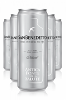 Acqua San Benedetto Millennium Naturale 33cl Cassa Da 24 Lattine